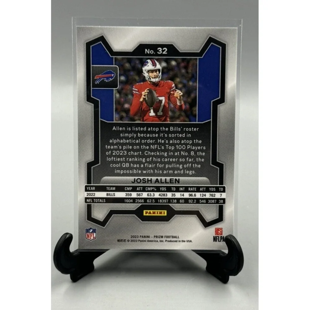 Josh Allen 2023 Panini Prizm Buffalo Bills‎ #32
